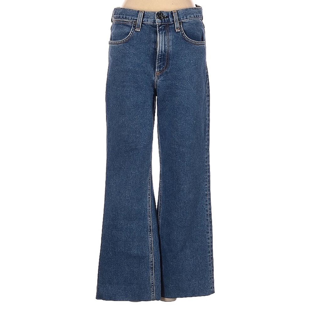 rag & bone Blue Flare & Wide Leg Jeans